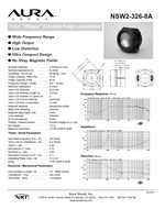 AURA SOUND NSW2-326-8A(Whisper) Xs[J[jbgf[^V[g